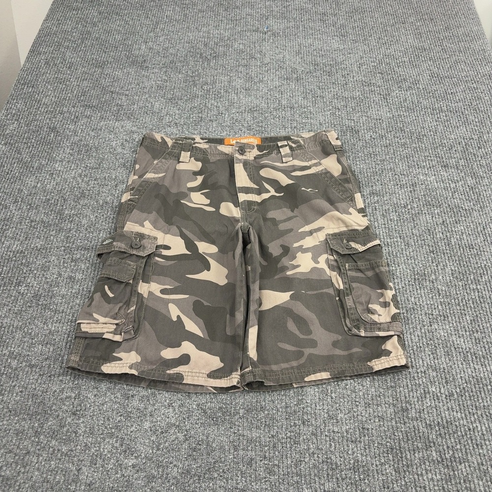 Lee Dungarees Cargo Shorts Mens 34 Camo Cotton Camouflage Utility Gorpcore Skate